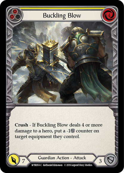 Buckling Blow (Yellow)