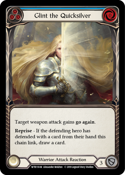 Glint the Quicksilver (Blue)