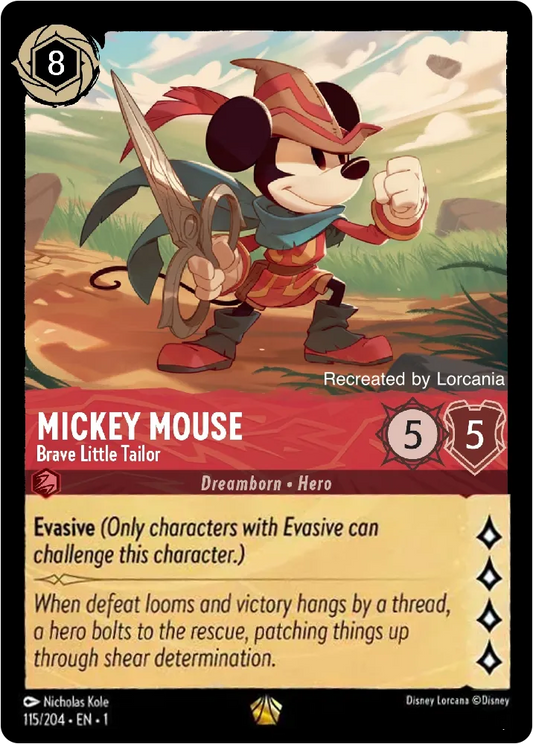ミッキーマウス - 勇敢な小さな仕立て屋