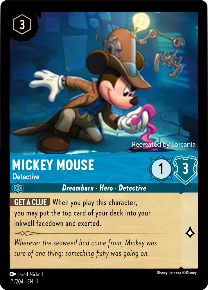 ミッキーマウス - 探偵